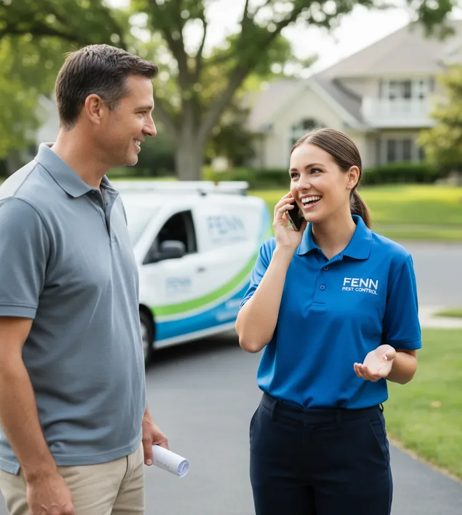 Fenn Pest Control customer support in Stapleton